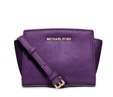 michael kors purse lavender|Michael Kors purple crossbody purse.